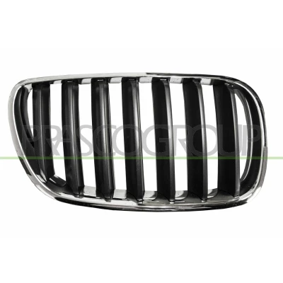Imagem de BLIC 6502 07 00939960P Grelha de Radiador à frente, lado direito cinzento, crómio BMW: X3