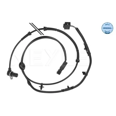 Imagem de MEYLE 114 800 0034 Sensor de ABS Eixo traseiro esquerdo ORIGINAL Quality activo 2, 6 1650 1335 preparado para indicador aviso desgaste 12