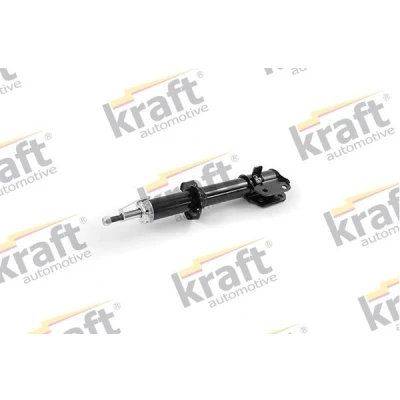Imagem de KRAFT 4001660 Amortecedor Eixo dianteiro, lado esquerdo Pressão do gás Tubo duplo com assento de mola cavilha em cima OPEL: Agila A