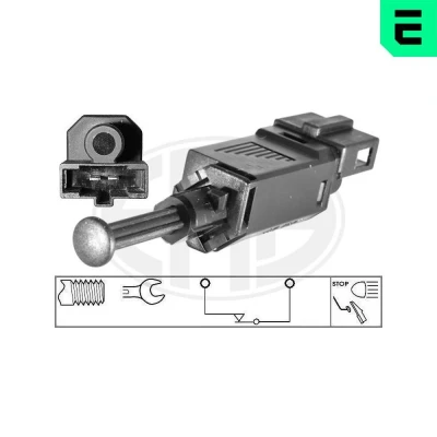 Imagem de ERA 330706 Interruptor de luz stop mecânico 2pólos VOLKSWAGEN: Bora Sedan, Golf 4, Polo III Hatchback, AUDI: A3 SEAT: Toledo 2 Limousine