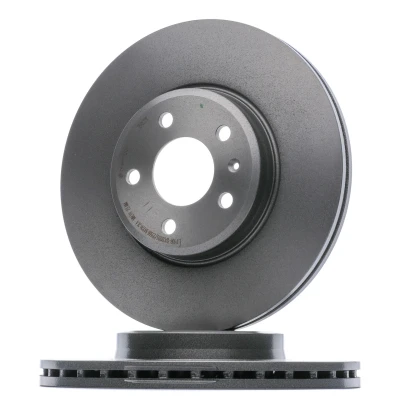 Imagem de BREMBO COATED DISC LINE 09.A820.11 Disco de travão 314 25 5 interior ventilado revestido alto carbono com parafusos AUDI: A4 B9 Avant, B8 Sedan