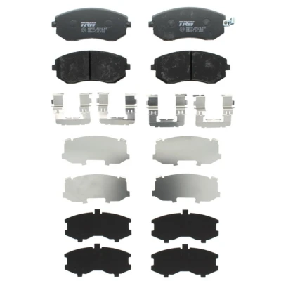 Imagem de TRW COTEC GDB3371 Jogo de pastilhas para travão disco com avisador sonoro desgaste acessórios SUBARU: Impreza III Hatchback, Tribeca