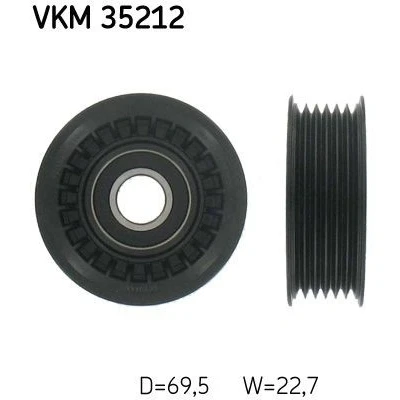 Imagem de SKF VKM 35212 Polia de Desvio OPEL: Vectra C Caravan, Sedan, RENAULT: Vel Satis