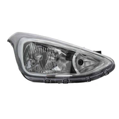 Imagem de ABAKUS 221 1176R LDEM2 Farol Principal à direita H4, PY21W, W5W preto sem porta lâmpadas P43t, BAU15s