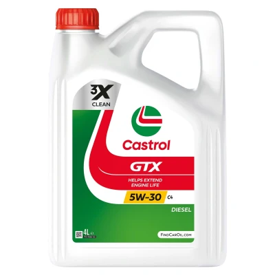 Imagem de Castrol GTX C4 5W 30 4l Óleo do motor 15F64E RENAULT: CLIO 2, MEGANE 2 Kombi, 3 Grandtour, MERCEDES BENZ: Classe A, CLA Carrinha, Coupe