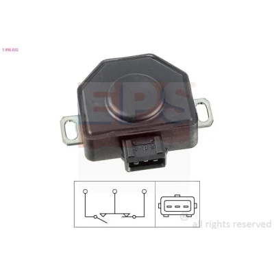 Imagem de EPS 1.995.032 Sensor de Posição Borboleta Made in Italy OE Equivalent BMW: 5 Sedan endado, norauto, oscaro, mister auto