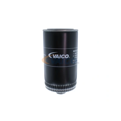 Imagem de VAICO V10 0326 Filtro de óleo 3/4 16 UNF Original Quality com uma válvula retenção aparafusado VOLKSWAGEN: TRANSPORTER 4 Bus, GOLF 3