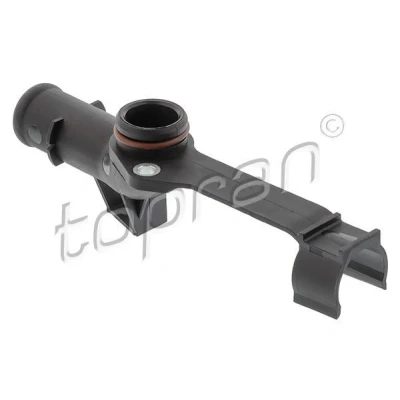 Imagem de TOPRAN 408 159 Flange do radiador de óleo para o bloco motor MERCEDES BENZ: Classe C T modell, Sedan, CLK Cabrio