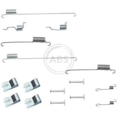 Imagem de A.B.S. 0829Q Kit de acessórios, maxilas do travão LAND ROVER: Freelander I SUV Cabrio