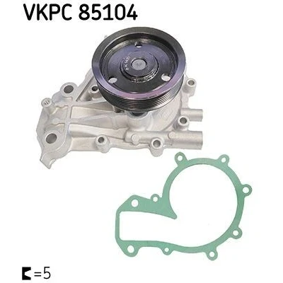 Imagem de SKF VKPC 85104 Bomba de água OPEL: Zafira C Tourer, Insignia A Sports Tourer