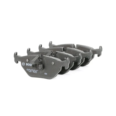 Imagem de BOSCH 0 986 424 484 Jogo de pastilhas para travão disco Baixo teor metálico com grampo do êmbolo BMW: 3 Sedan, Touring, Coupe, ROVER: 75 endado