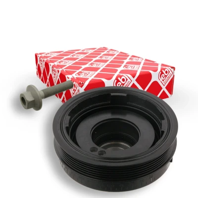 Imagem de FEBI BILSTEIN 33579 Polia da Cambota 6PK 155 5 com parafuso ProKit MERCEDES BENZ: Classe E Sedan, C T modell, Sedan