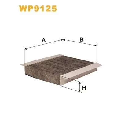 Imagem de Filtros habitáculo carvão ativado wix filters wp9125