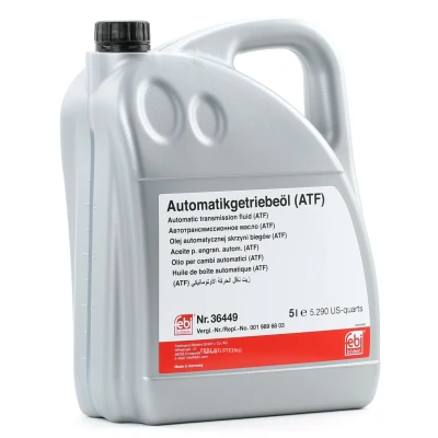 Imagem de FEBI BILSTEIN 36449 Óleo de Caixa Automática ATF MB14 5 Vermelho MERCEDES BENZ: Classe E Sedan, SLK, Sprinter 3 T Van endado, norauto, oscaro, mister