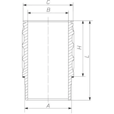 Imagem de MAHLE ORIGINAL 061 WN 26 00 Camisa de cilindro
