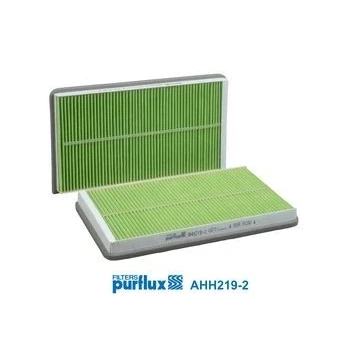 Imagem de PURFLUX AHH219 2 Filtro, ar do habitáculo Filtro de partículas (HEPA) 315 170 30 BMW: 5 Sedan, Touring, 6 Coupe