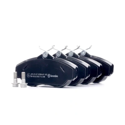 Imagem de BREMBO P 44 008 Jogo de pastilhas para travão disco excl. contacto aviso desgaste com parafusos pinça sem acessórios