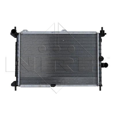 Imagem de NRF 55308 Radiador, arrefecimento do motor Alumínio 530 346 42 com componentes de montagem Aletas refrigeração soldadas OPEL: Astra F Caravan