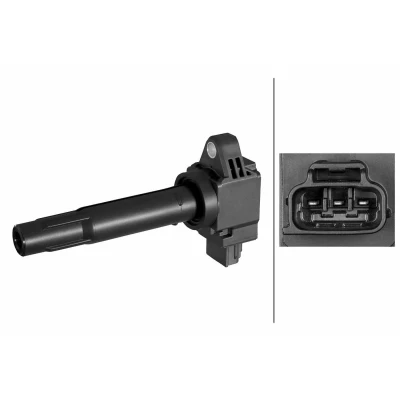 Imagem de HELLA 5DA 358 290 761 Bobina de ignição 3pólos 12V Tipo ligação SAE