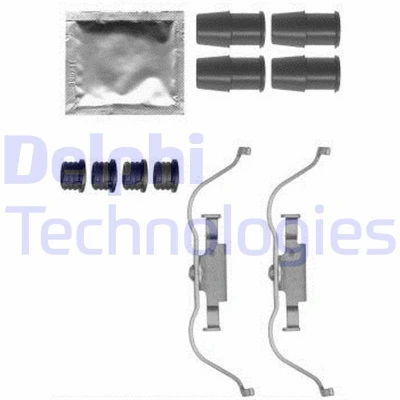 Imagem de DELPHI LX0573 Kit de acessórios, pastilhas travão