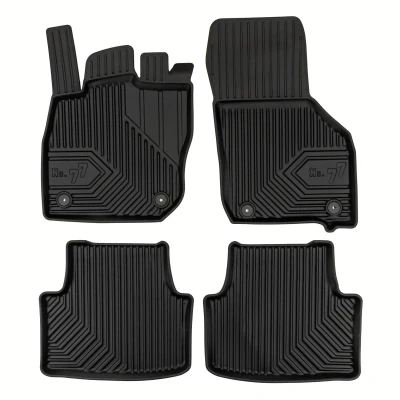 Imagem de FROGUM 77433755 Conjunto de tapete chão TPE (elastómero termoplástico) 4 preto SKODA: Octavia IV Combi