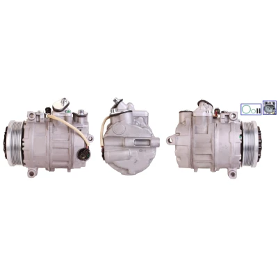 Imagem de LUCAS ACP918 Compressor PAG 46 R 134a com juntas MERCEDES BENZ: Classe E Coupe, C T modell, modell