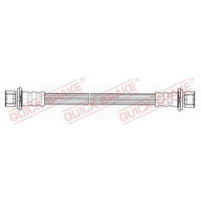 Imagem de QUICK BRAKE 25.025 Mangueira de Travão 235mm M10x1 com rosca interior