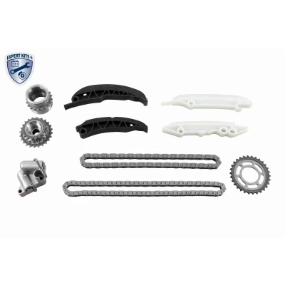 Imagem de VAICO V20 10010 Jogo de correntes distribuição com guias, tensor da Corrente para veio excêntricos simples, fechada BMW: 3 Touring