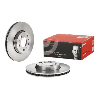 Imagem de BREMBO COATED DISC LINE 09.8633.11 Disco de travão 286 26 5 interior ventilado revestido com parafusos VOLVO: S60 I, V70 2, S80 I