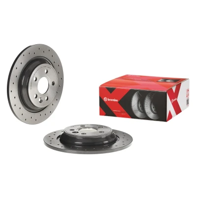 Imagem de BREMBO 08.A537.1X Disco de travão 302 11 5 cheio, perfurado revestido VOLVO: V60 I, S60 II, V70 3