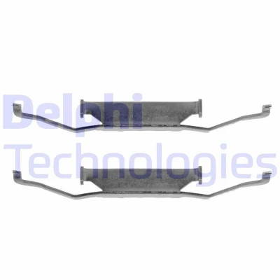 Imagem de DELPHI LX0074 Kit de acessórios, pastilhas travão BMW: 5 Sedan
