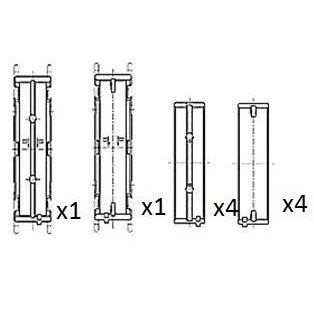 Imagem de FAI AutoParts BM1033 050 Chumaceira da cambota BMW: X3, 1 Coupe, 5 Sedan, MINI: Clubman