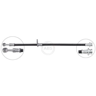 Imagem de A.B.S. SL 1008 Mangueira de Travão 412mm BANJO 10.0 mm