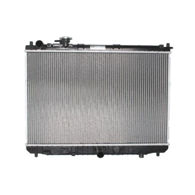 Imagem de NISSENS 66776 Radiador, arrefecimento do motor Alumínio 670 430 26 Aletas de refrigeração soldadas KIA: CARENS 2