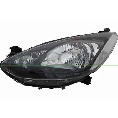 Imagem de PRASCO MZ3094814 Farol Principal esquerda H4 para circulação pela direita com motor elétrico MAZDA: 2 Hatchback