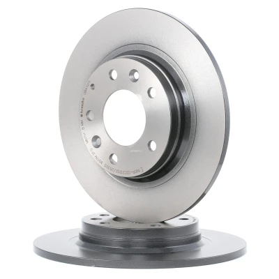 Imagem de BREMBO COATED DISC LINE 08.A112.11 Disco de travão 280 10 5 cheio revestido MAZDA: MX 3, 6 Carrinha, SW