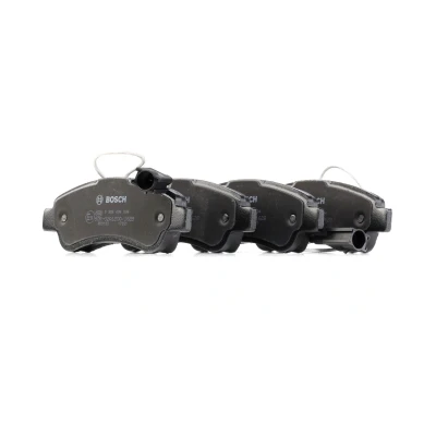 Imagem de BOSCH 0 986 494 994 Jogo de pastilhas para travão disco Baixo teor metálico com sensor desgaste integrado chapa anti ruído