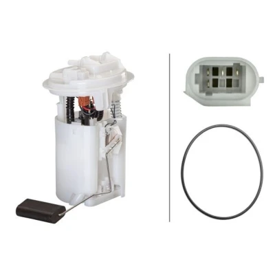 Imagem de HELLA 8TF 358 106 471 Unidade de alimentação combustível com junta, sensor nível sem regulador pressão elétrico
