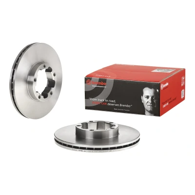 Imagem de BREMBO 09.B497.10 Disco de travão 278 24,2 5 interior ventilado NISSAN: Cabstar E Camião plataforma / Chassis