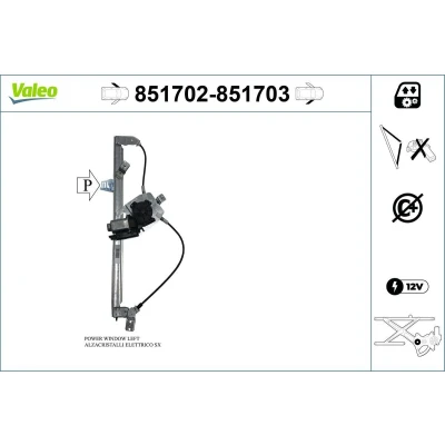 Imagem de Elevador vidro valeo 851702