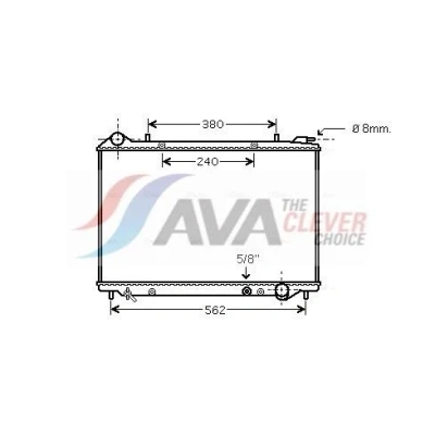 Imagem de Radiador, arrefecimento do motor AVA QUALITY COOLING OLA2441