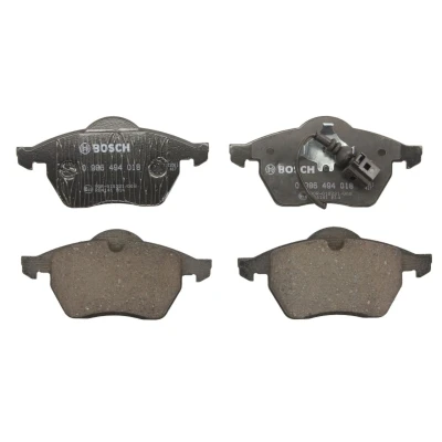 Imagem de BOSCH 0 986 494 018 Jogo de pastilhas para travão disco Baixo teor metálico com sensor desgaste integrado grampo do êmbolo