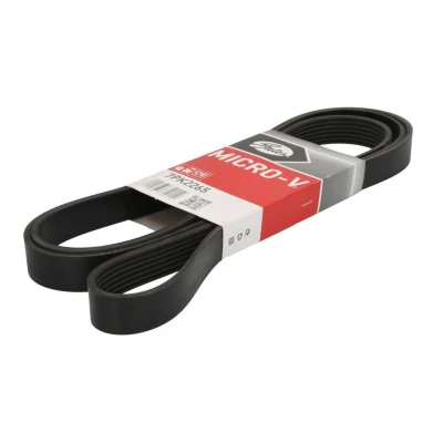 Imagem de GATES 7PK2265 Correia trapezoidal estriada 2265 7 Poliéster, EPDM (borracha de etileno propileno dieno) FleetRunner Micro V JEEP: Grand Cherokee I