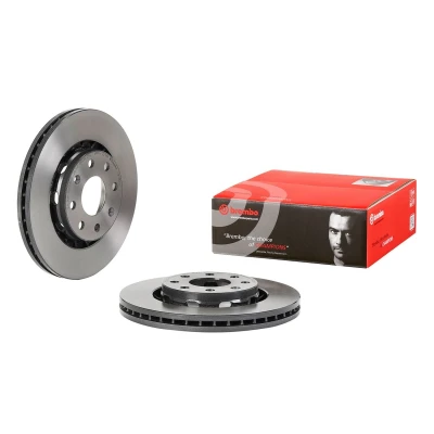 Imagem de BREMBO Disco de travão CHEVROLET: Aveo / Kalos Hatchback, Sedan, Hatchback 256mm 24mm 6 interior ventilado revestido