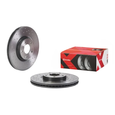 Imagem de BREMBO 09.B266.1X Disco de travão 320 28 5 perfurado/ventilado revestido