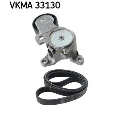 Imagem de SKF VKMA 33130 Jogo de correias trapezoidais estriadas CITROËN: C5 II Hatchback, III Carrinha, C4 I PEUGEOT: 407 SW, 307 Hatchback