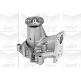 Imagem de GRAF PA701 Bomba de água com junta mecânico Chapa aço para accionamento da correia trapezoidal estriada MITSUBISHI: Pajero 2, Sport 1 SUV