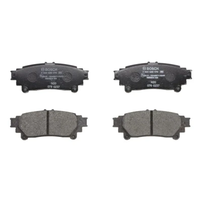 Imagem de BOSCH 0 986 495 174 Jogo de pastilhas para travão disco Baixo teor metálico com instruções montagem LEXUS: IS 3, GS IV, TOYOTA: Prius Plus