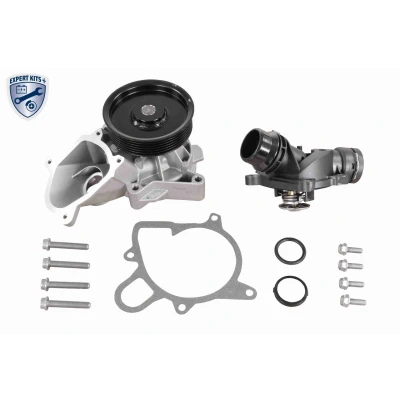 Imagem de VEMO V20 99 2101 Caixa do termóstato Bloco motor com juntas parafusos, sensor, BMW: 3 Touring, Coupe, 5 Touring