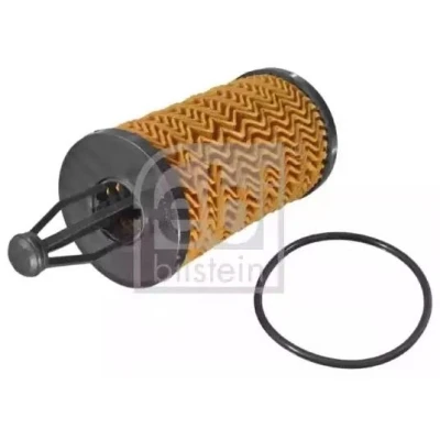 Imagem de FEBI BILSTEIN 101327 Filtro de óleo com retentor Cartucho filtrante MERCEDES BENZ: Classe C T modell, Sedan, E Sedan